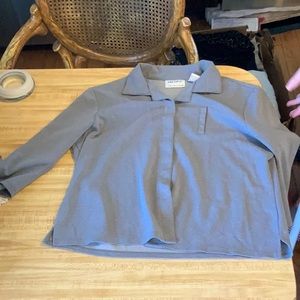 Grey Preview 3/4 Sleeve Women’s Blouse